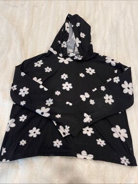 Dori Creation Black and White Floral Top